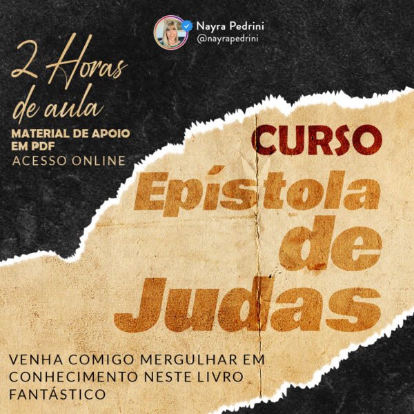 Curso Ao Vivo - Epístola de Judas